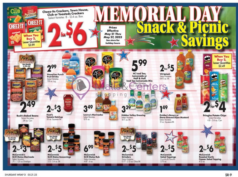 Weekly ad for ShurSave Markets valid: 05/21/2023 - 05/29/2023, page 10
