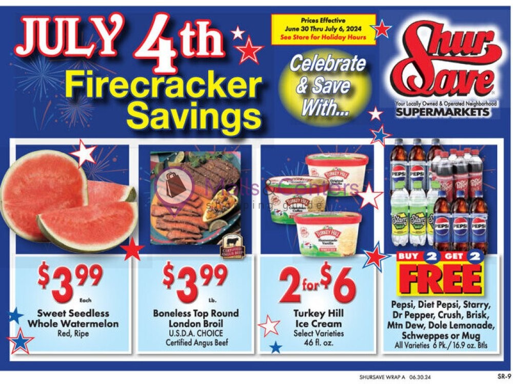 Weekly ad for ShurSave Markets valid: 06/30/2024 - 07/06/2024, page 10