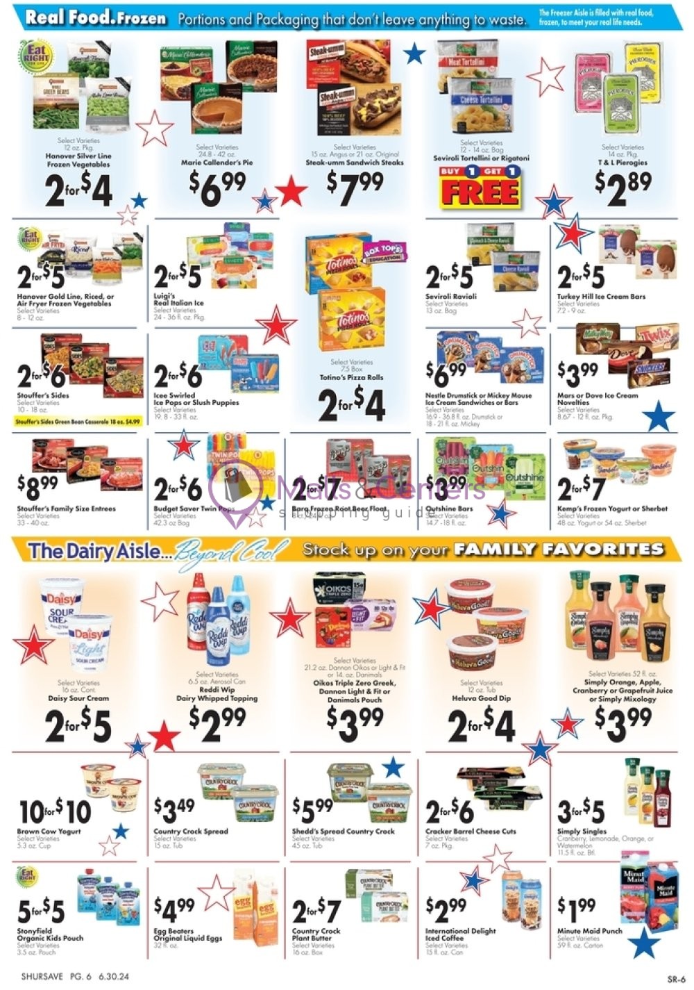 Weekly ad for ShurSave Markets valid: 06/30/2024 - 07/06/2024, page 6