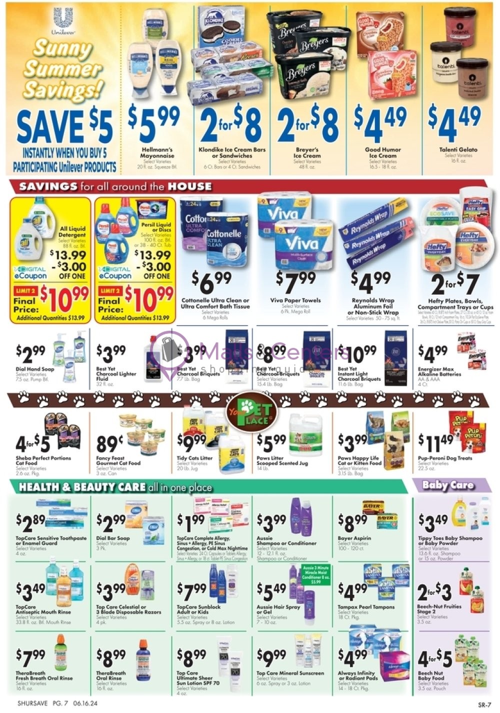 Weekly ad for ShurSave Markets valid: 06/16/2024 - 06/22/2024, page 7