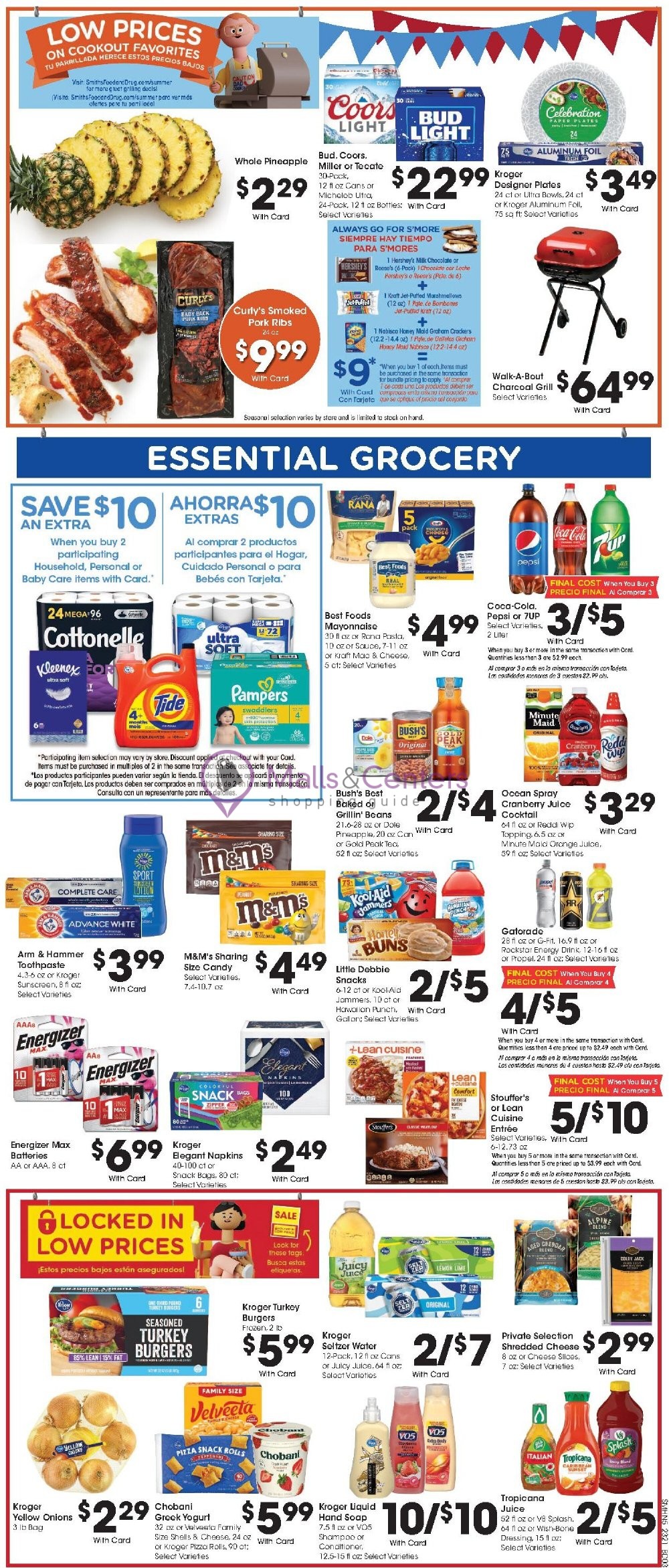 Smith's Weekly ad valid from 06/21/2023 to 06/27/2023 MallsCenters