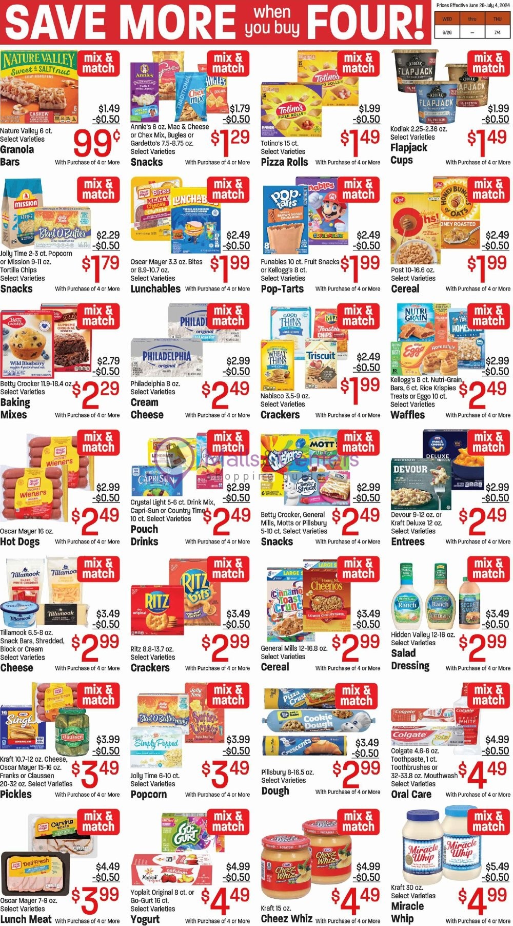 Weekly ad for Soelberg's Market valid: 06/26/2024 - 07/04/2024, page 4