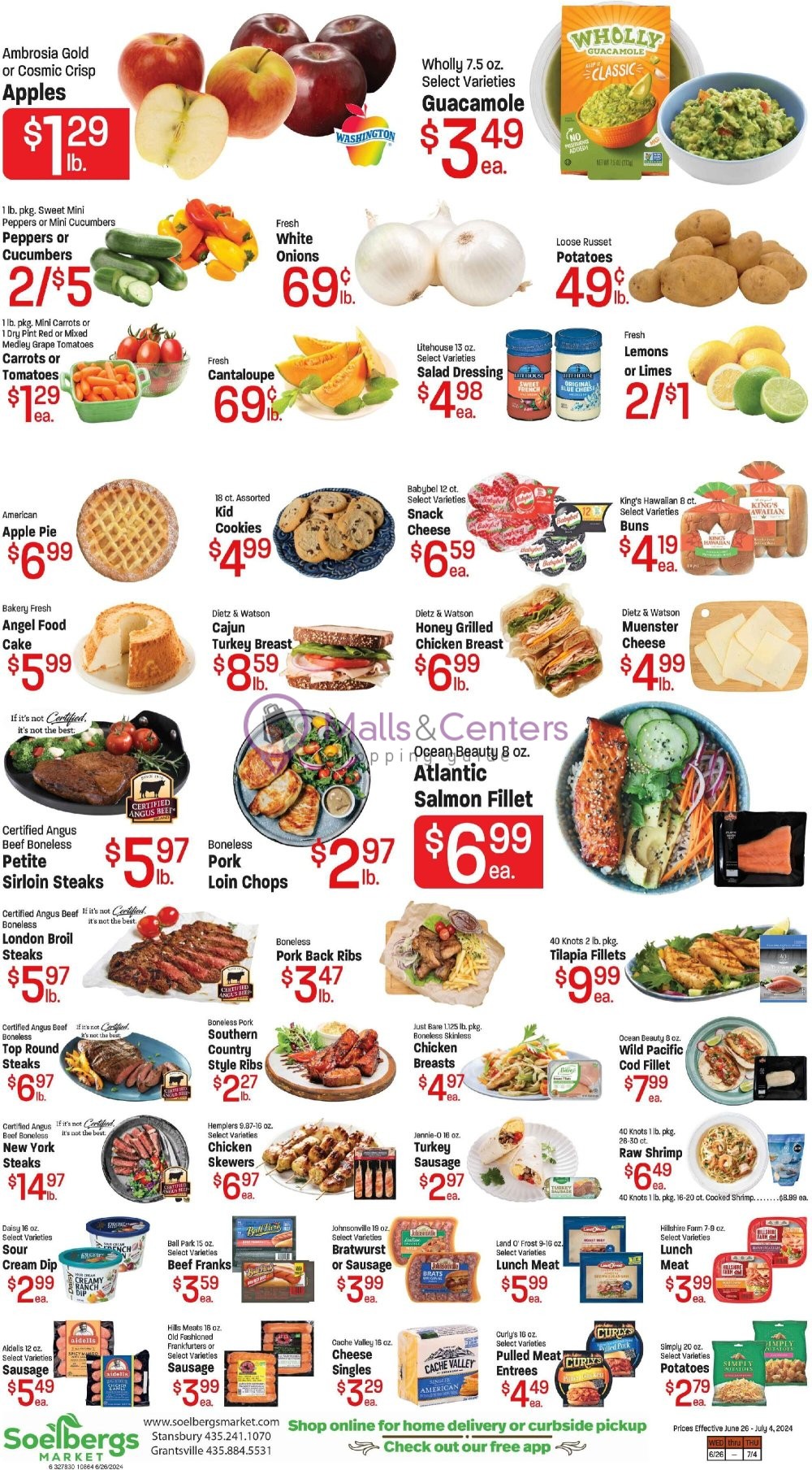 Weekly ad for Soelberg's Market valid: 06/26/2024 - 07/04/2024, page 6