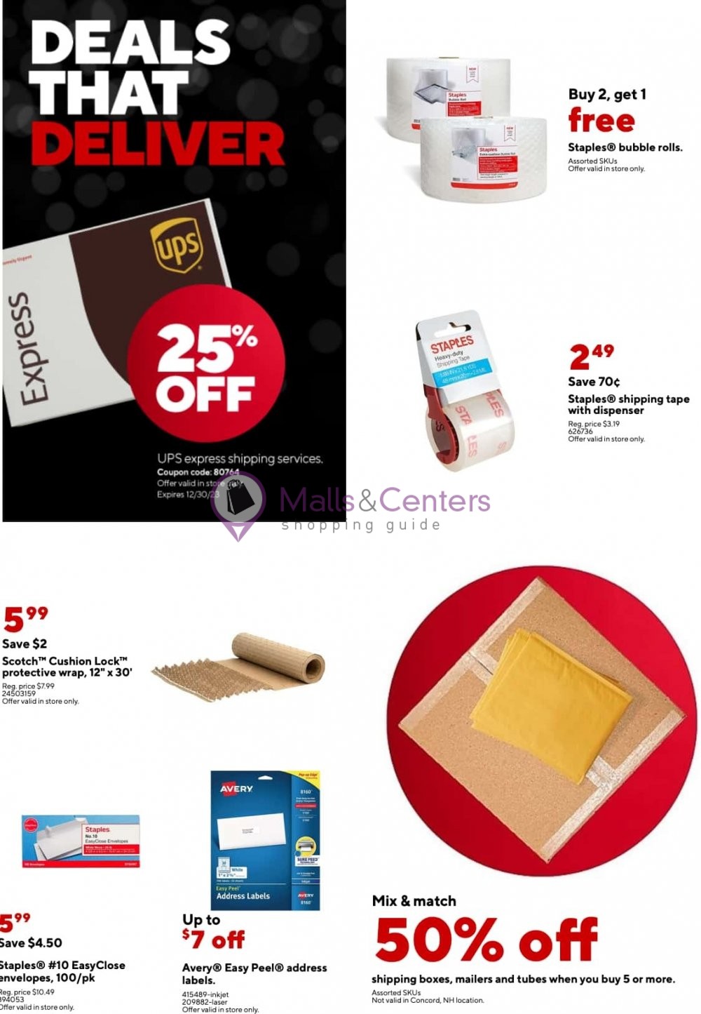 Weekly ad for Staples valid: 11/19/2023 - 11/25/2023, page 11