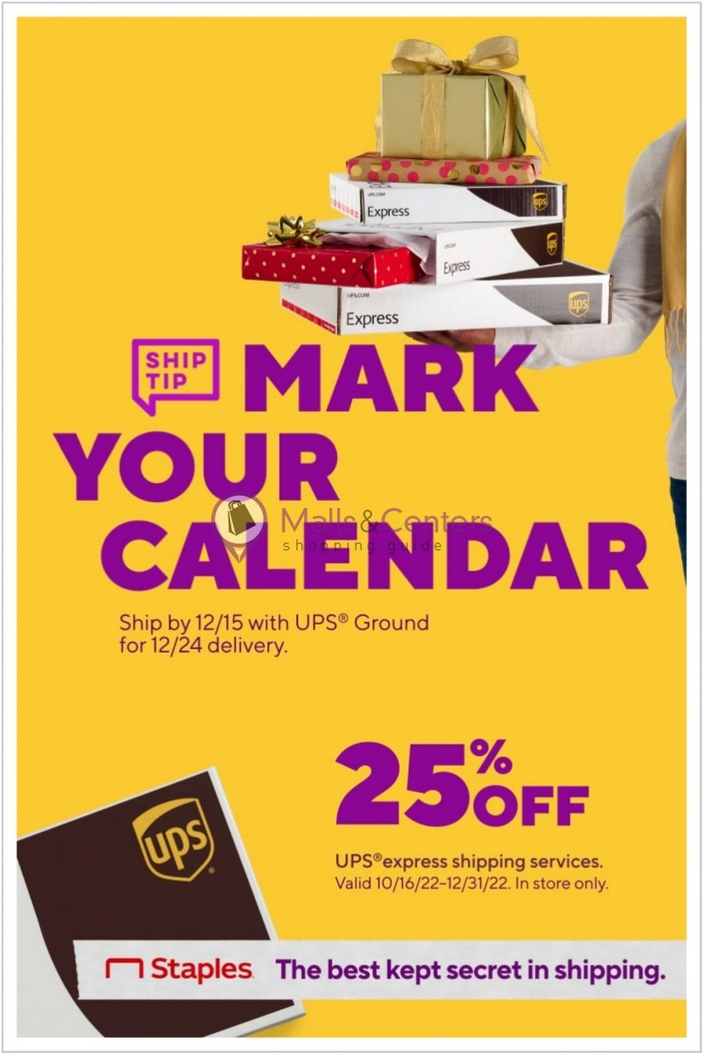 Staples Weekly Ad sales & flyers specials MallsCenters
