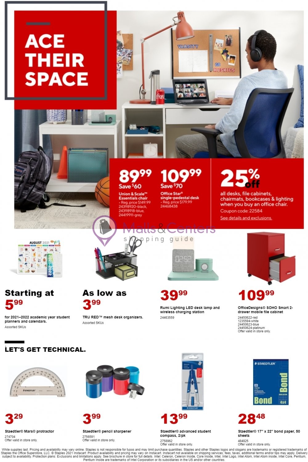 Staples Weekly Ad sales & flyers specials MallsCenters