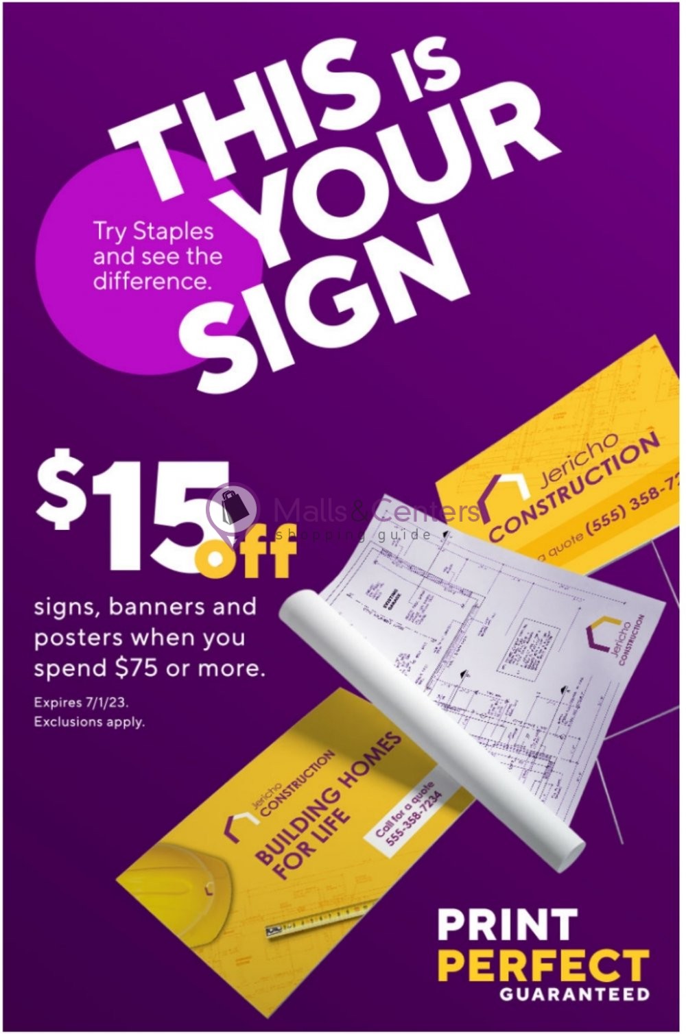 Staples Weekly ad valid from 05/21/2023 to 05/27/2023 MallsCenters