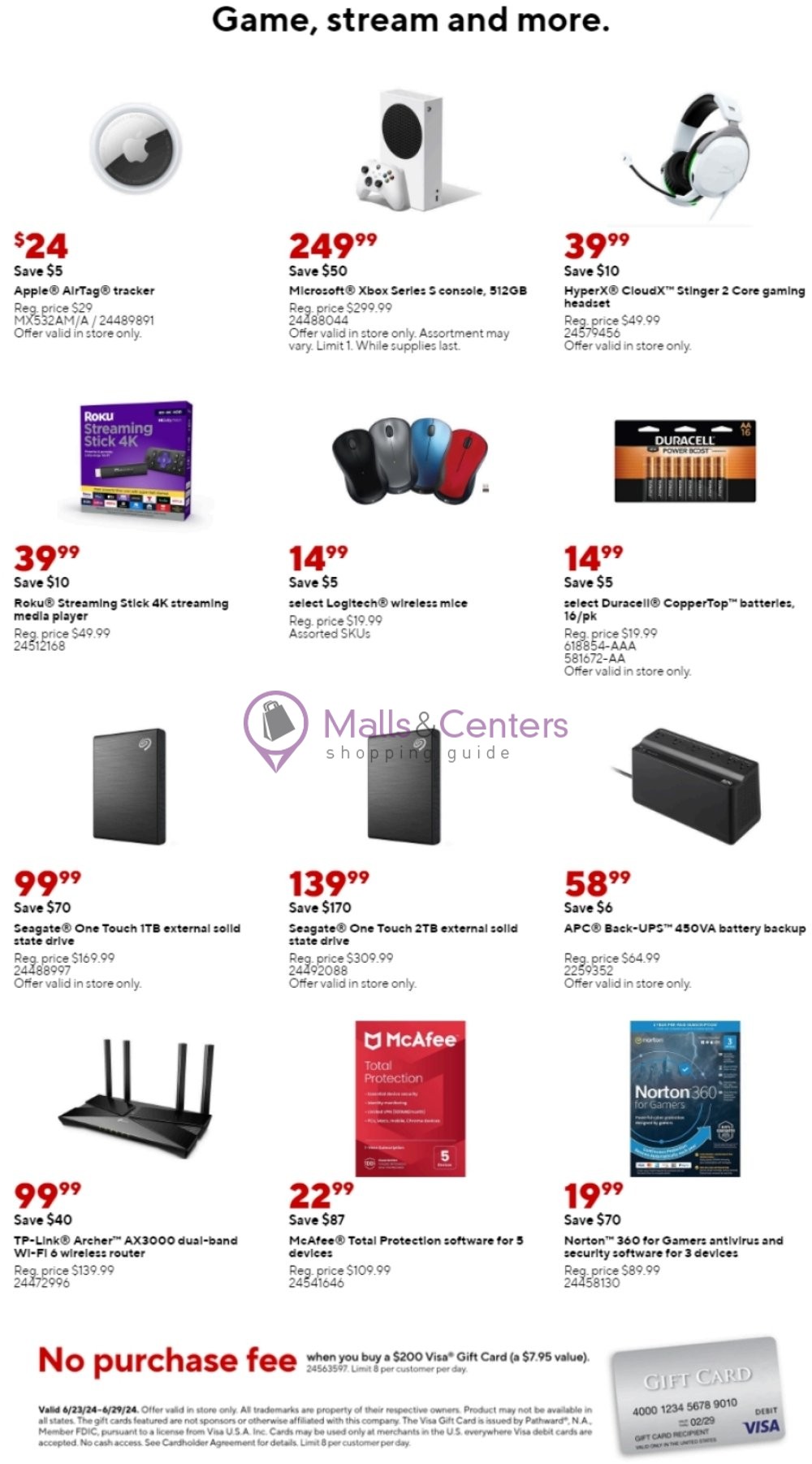 Weekly ad for Staples valid: 06/23/2024 - 06/29/2024, page 8 Weekly ad for Staples valid: 06/23/2024 - 06/29/2024, page 8