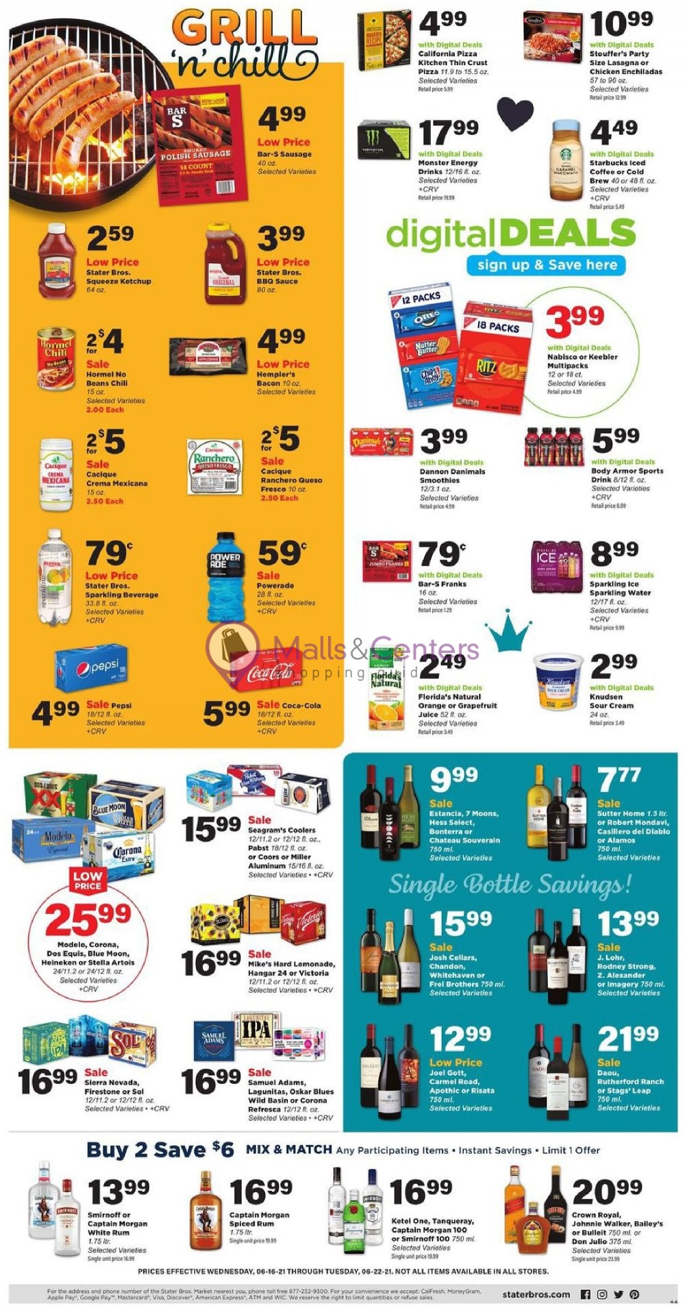 Stater Bros. Weekly Ad sales & flyers specials MallsCenters