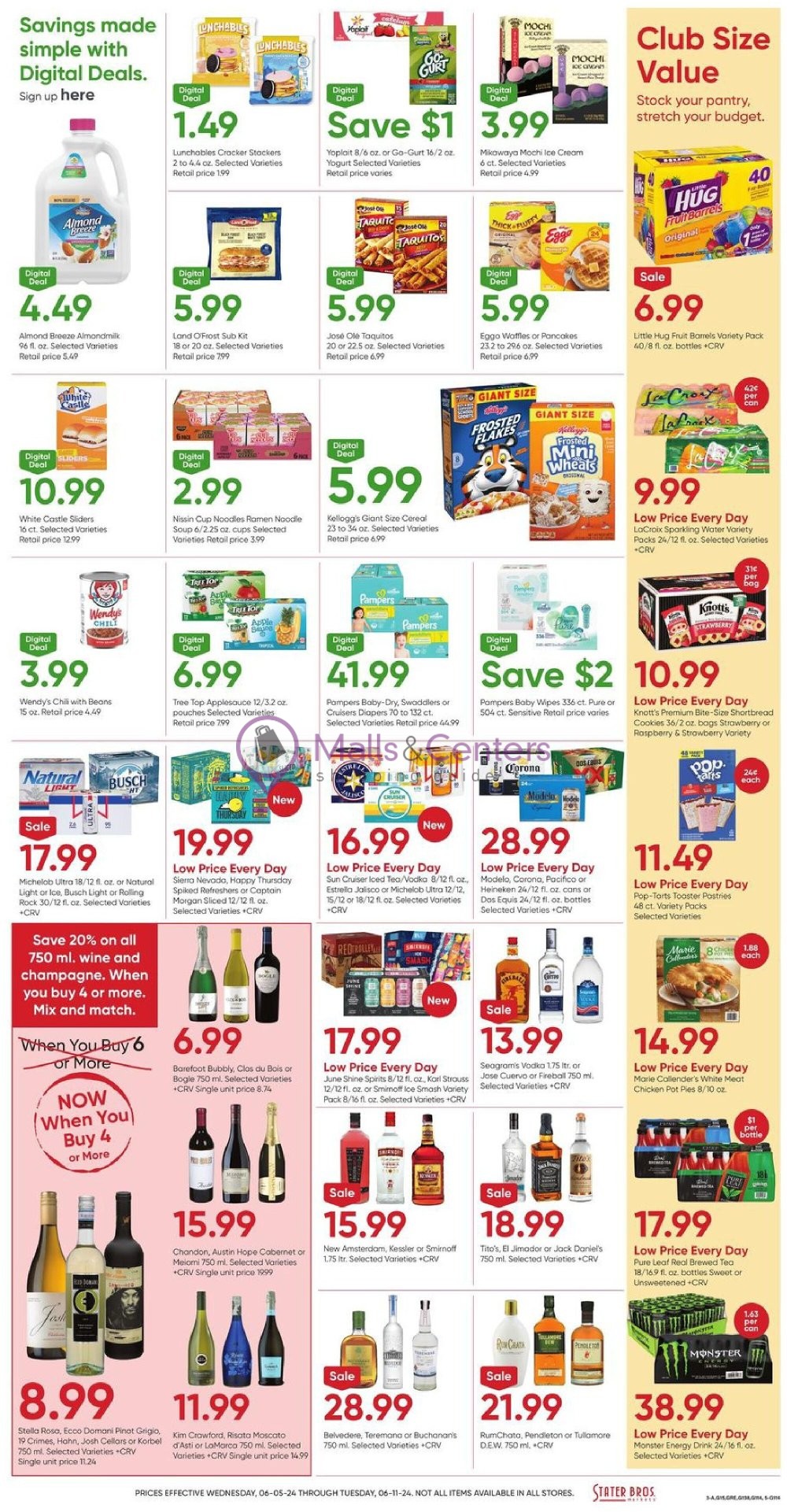 Weekly ad for Stater Bros. valid: 06/05/2024 - 06/11/2024, page 3