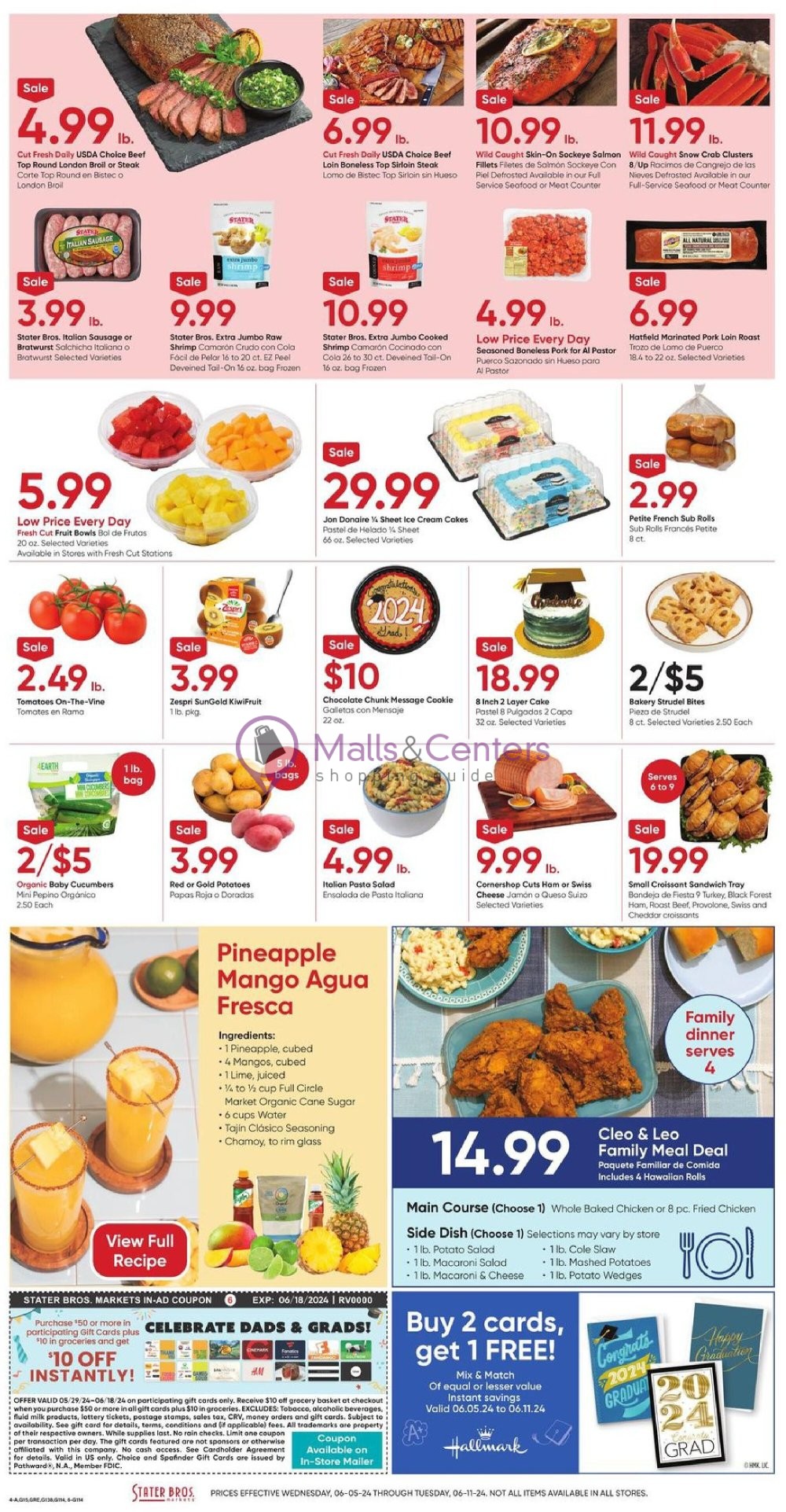 Weekly ad for Stater Bros. valid: 06/05/2024 - 06/11/2024, page 4
