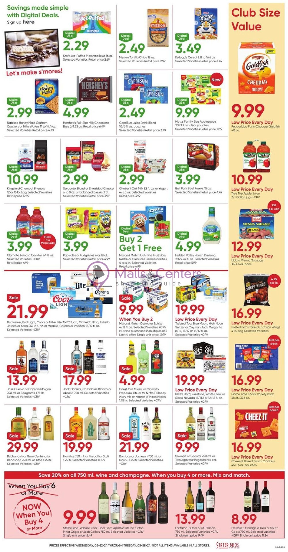 Weekly ad for Stater Bros. valid: 05/22/2024 - 05/28/2024, page 3 Weekly ad for Stater Bros. valid: 05/22/2024 - 05/28/2024, page 3