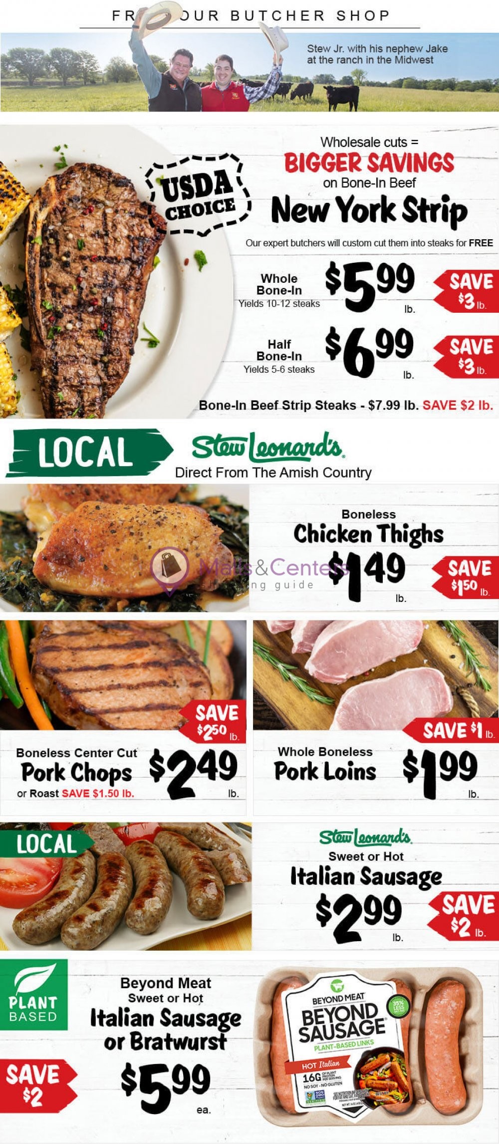 Stew Leonard's Weekly Ad sales & flyers specials MallsCenters