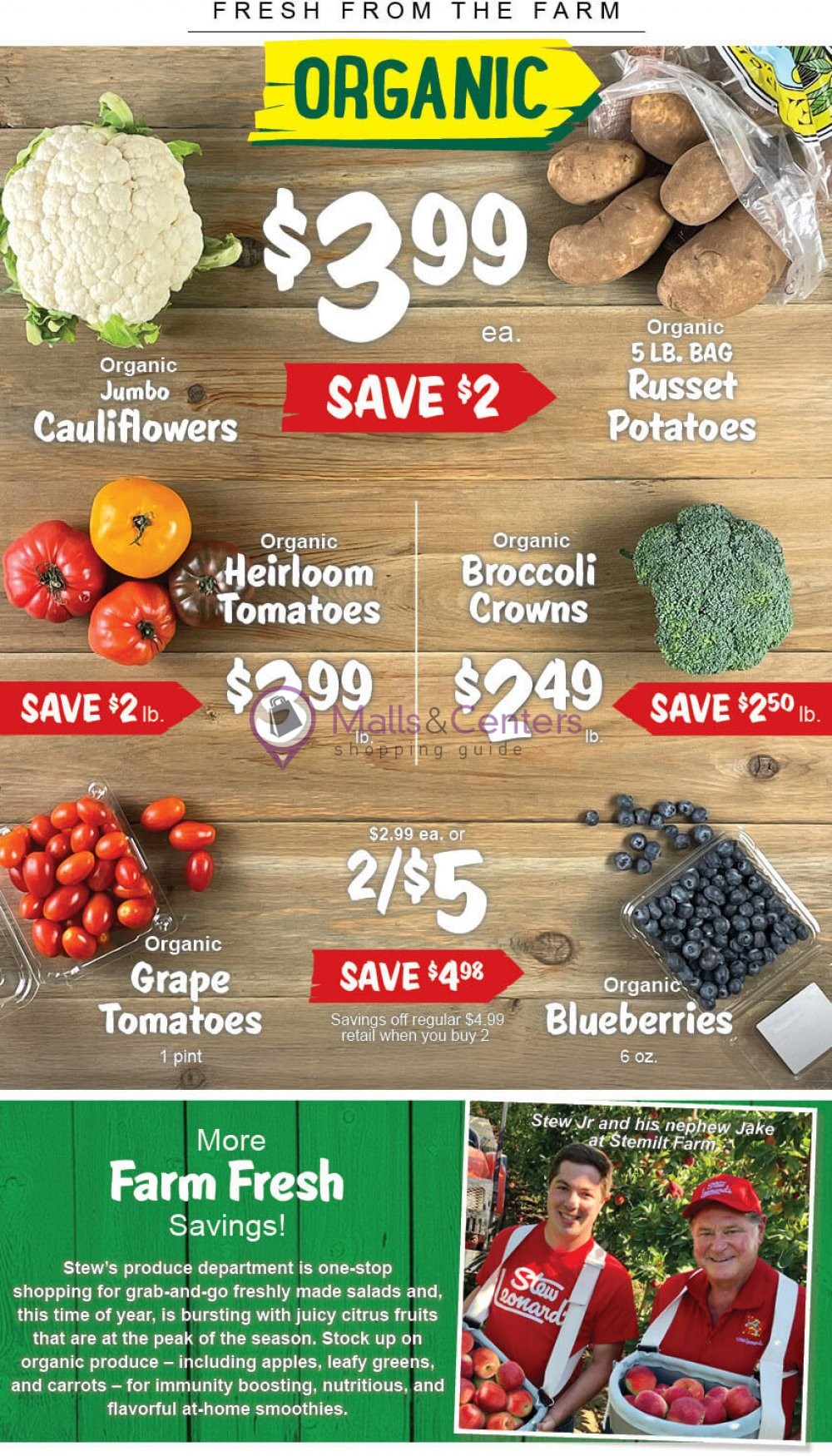 Stew Leonard's Weekly Ad sales & flyers specials MallsCenters