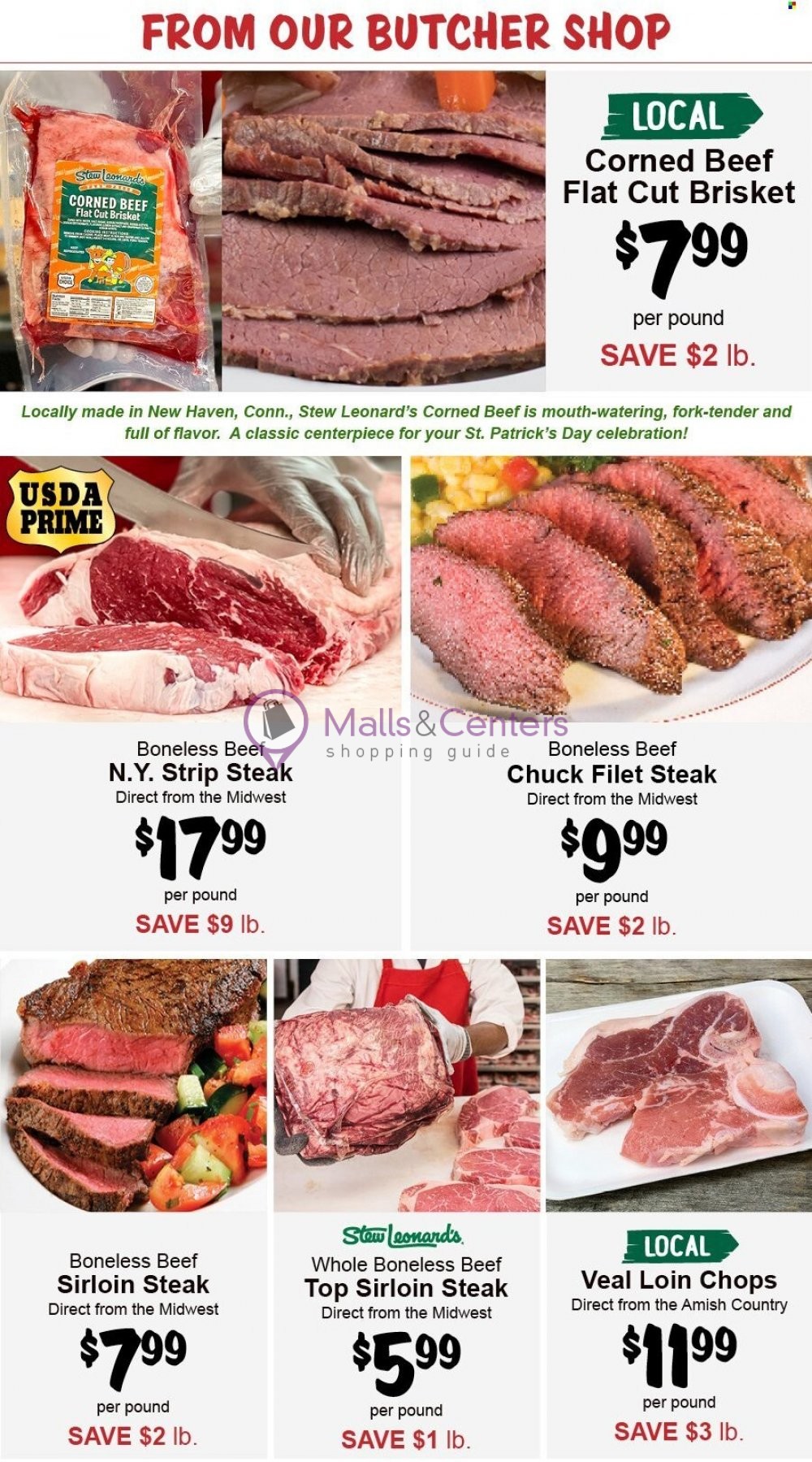 Stew Leonard's Weekly Ad, from Wed, 3/13/2024 sales & flyers specials