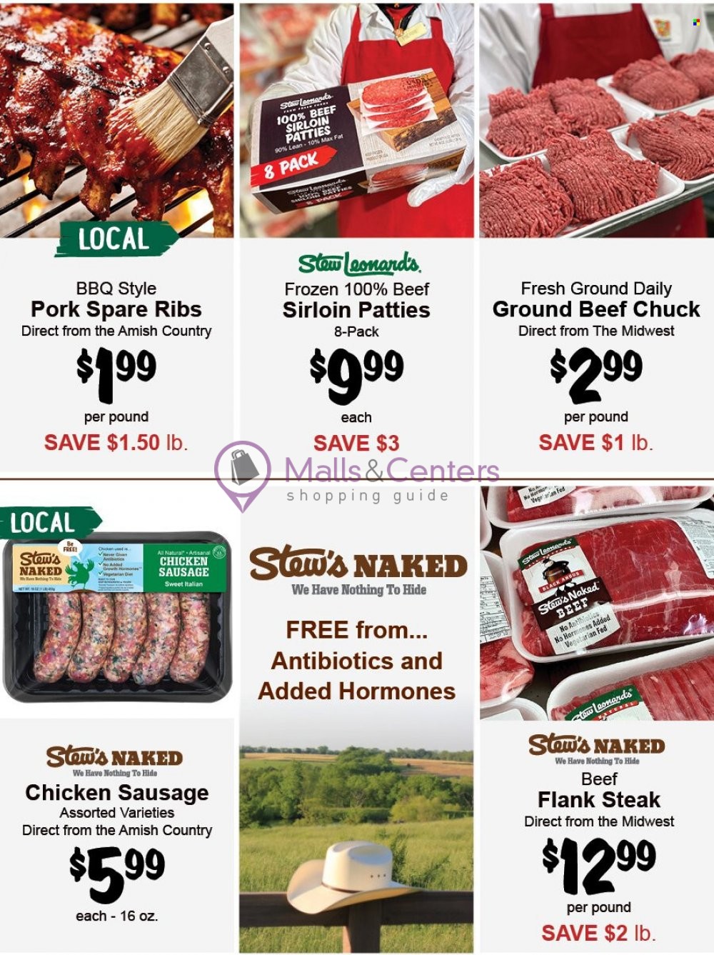 Stew Leonard's Weekly ad valid from 04/19/2023 to 04/25/2023 MallsCenters