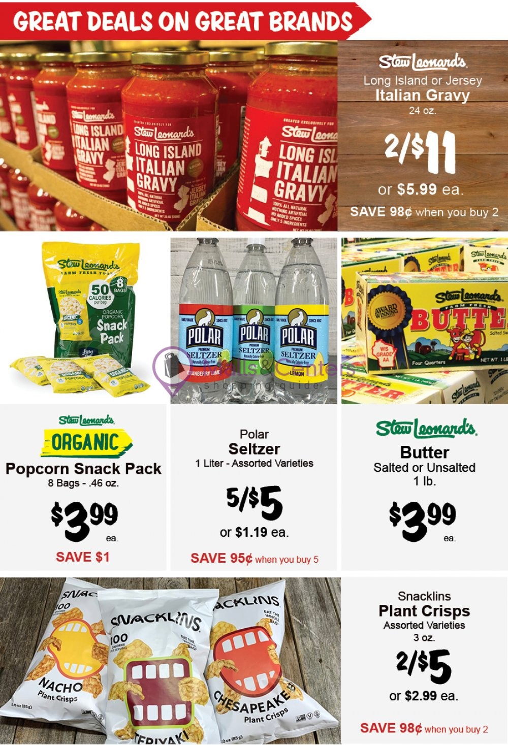 Stew Leonard's Weekly ad valid from 08/24/2022 to 08/30/2022 MallsCenters