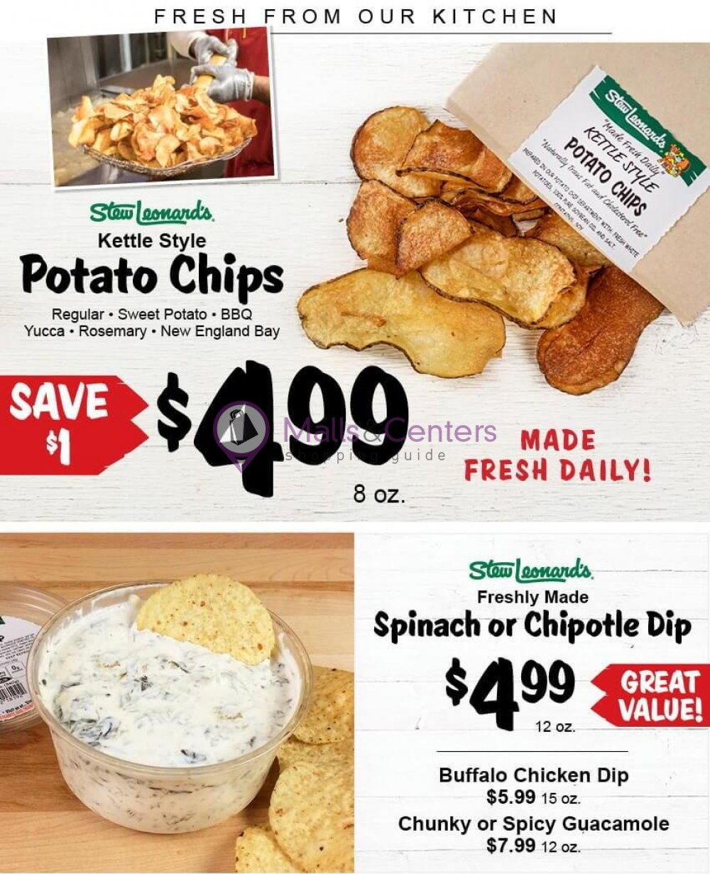 Stew Leonard's Weekly Ad sales & flyers specials MallsCenters