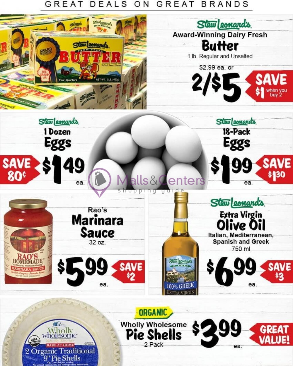 Stew Leonard's Weekly Ad sales & flyers specials MallsCenters