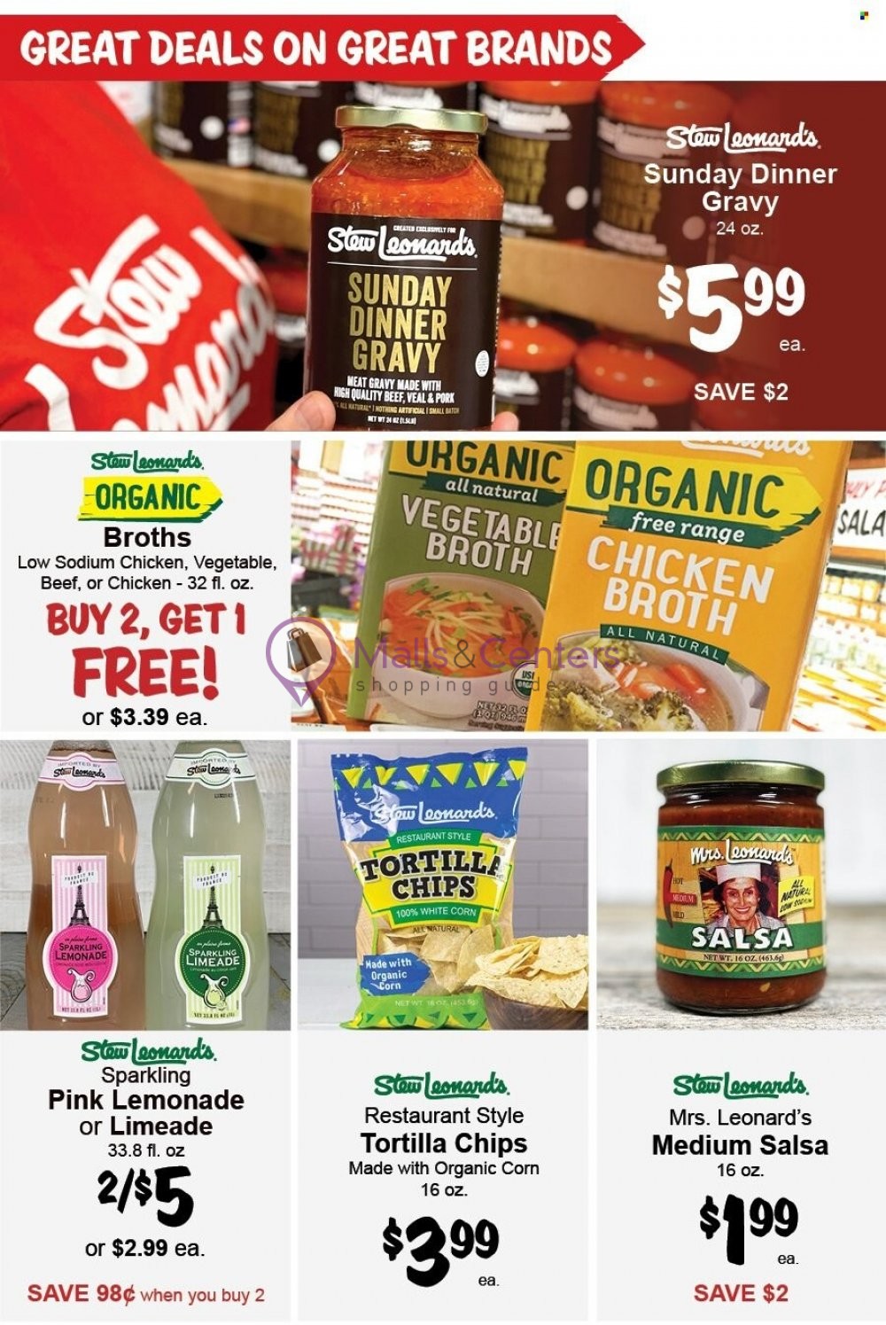 Stew Leonard's Weekly Ad sales & flyers specials MallsCenters