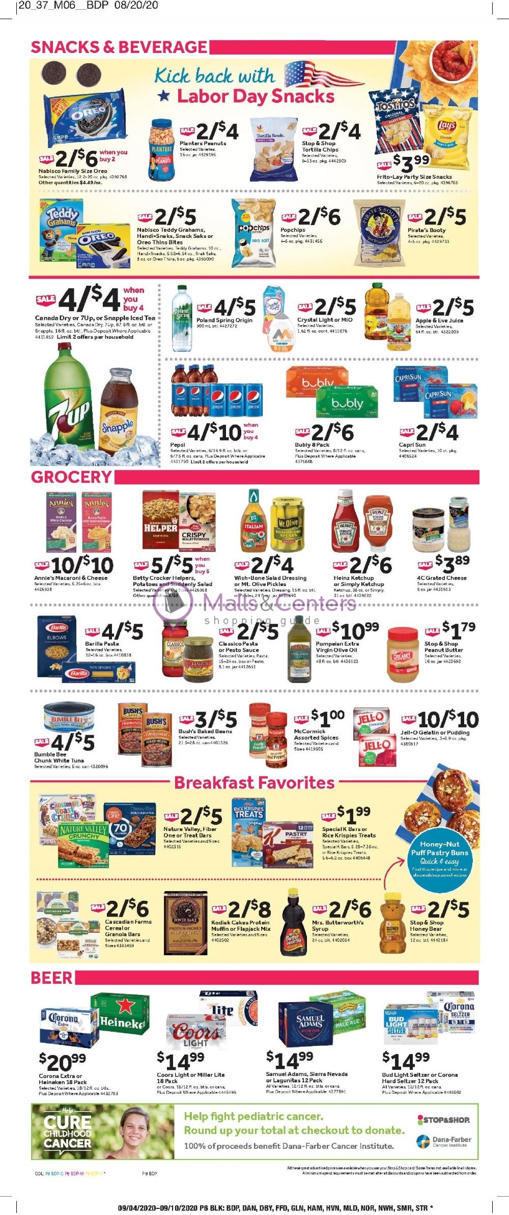 Stop & Shop Weekly Ad sales & flyers specials MallsCenters