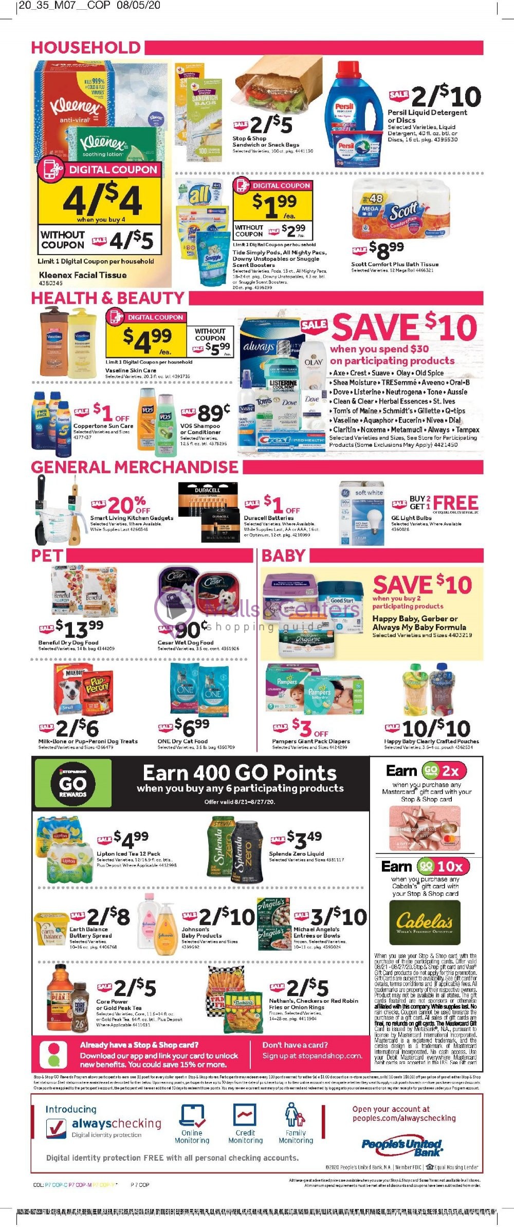 Stop & Shop Weekly Ad sales & flyers specials MallsCenters
