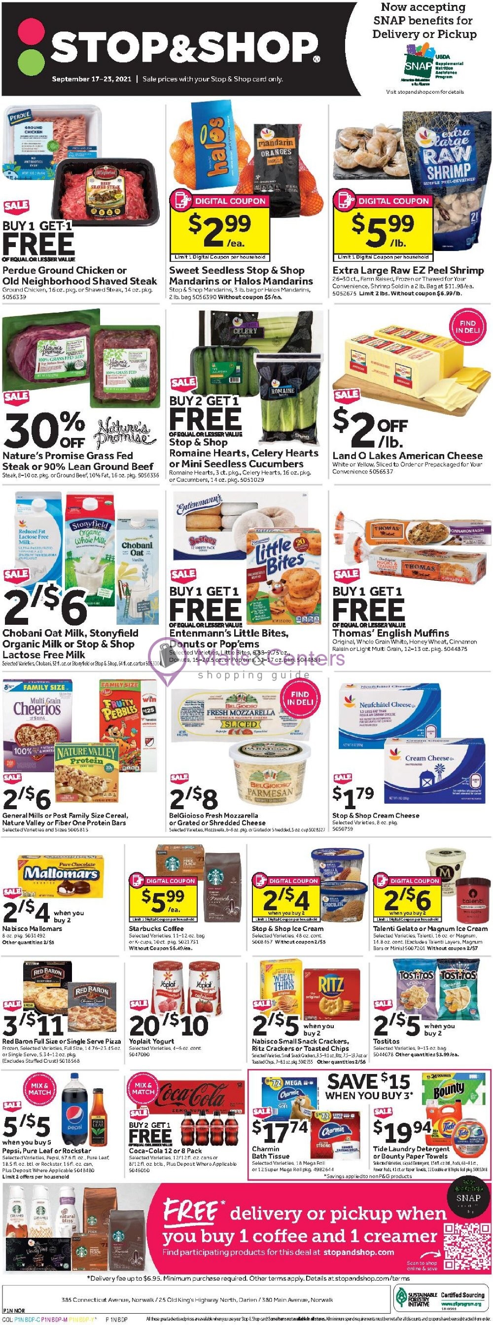Stop & Shop Weekly Ad sales & flyers specials MallsCenters