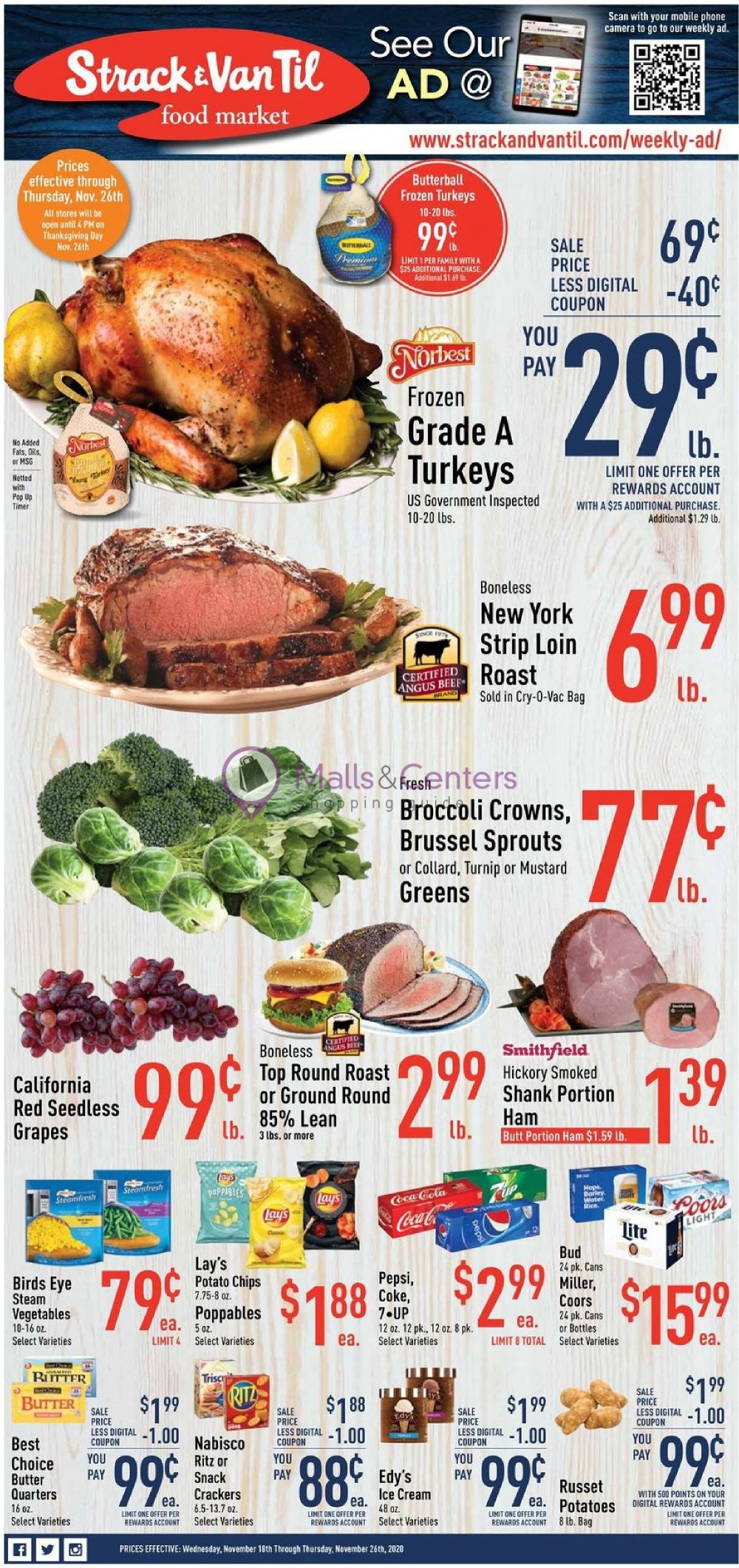 Strack & Van Til Weekly ad valid from 11/18/2020 to 11/26/2020