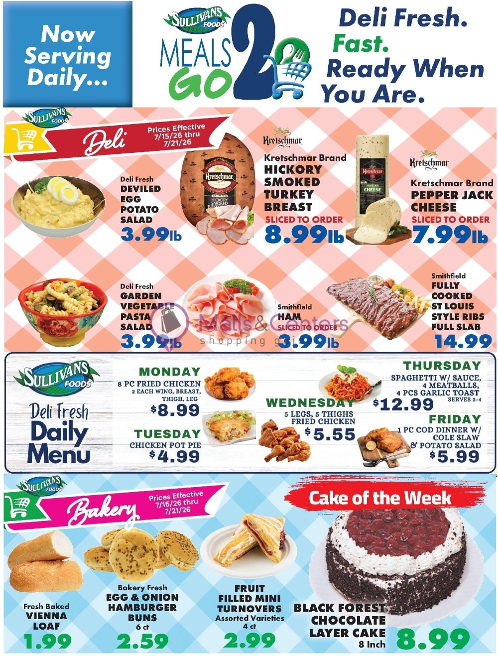 Weekly ad for Sullivan's Foods valid: 07/15/2026 - 07/21/2026, page 3