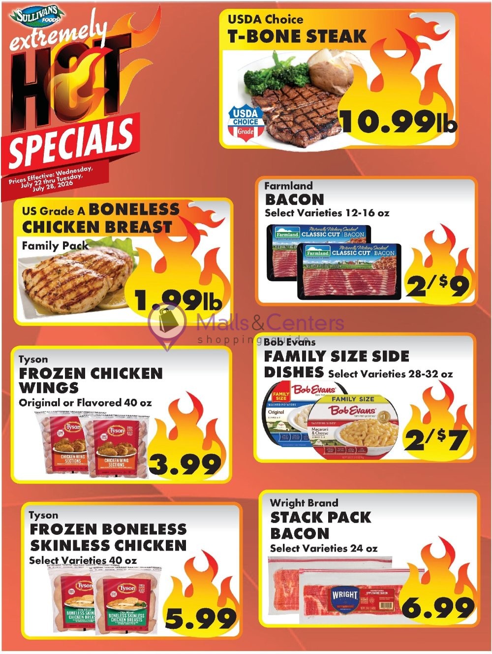 Weekly ad for Sullivan's Foods valid: 07/22/2026 - 07/28/2026, page 2