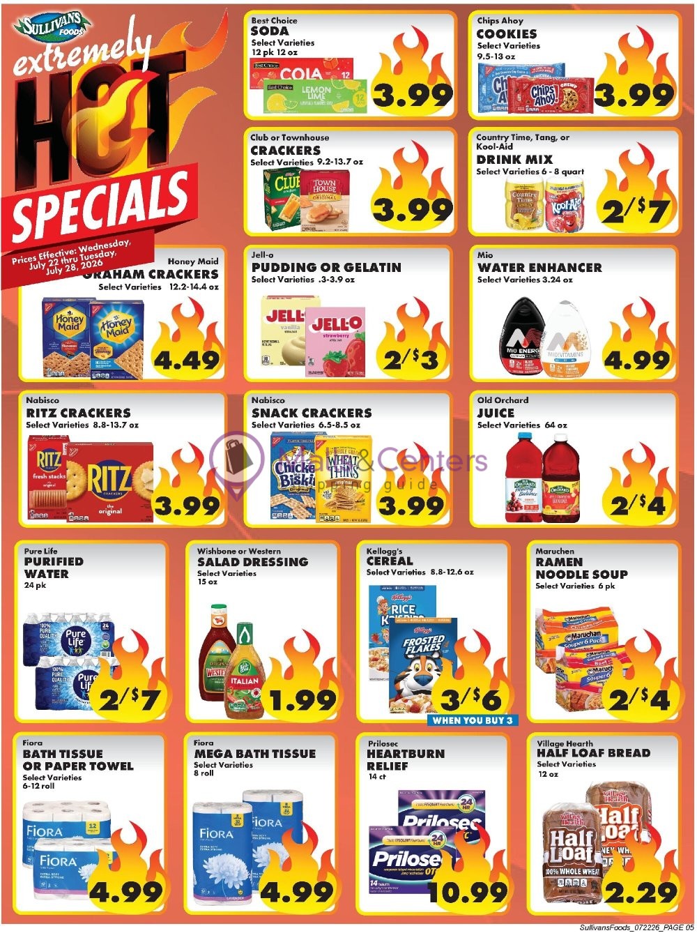 Weekly ad for Sullivan's Foods valid: 07/22/2026 - 07/28/2026, page 5