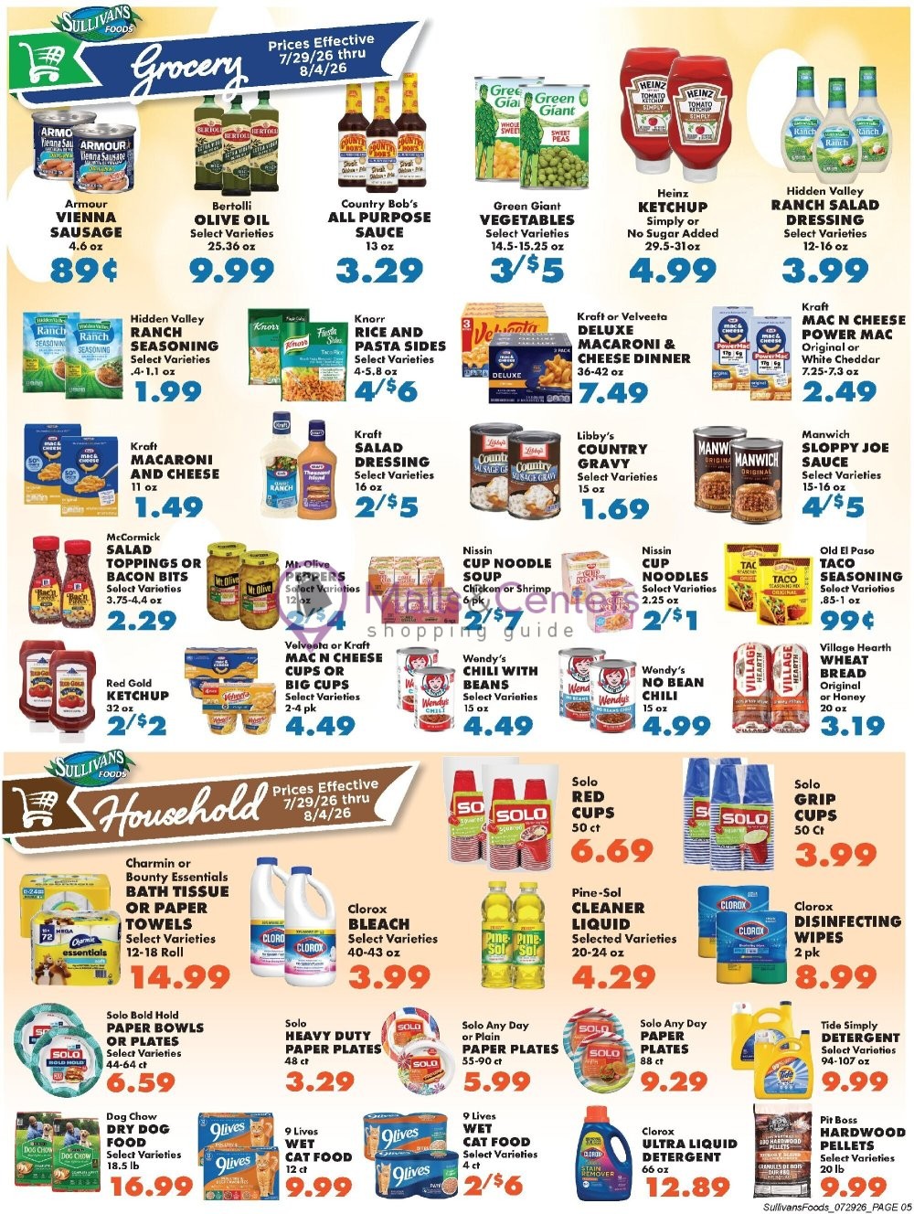 Weekly ad for Sullivan's Foods valid: 07/29/2026 - 08/04/2026, page 5