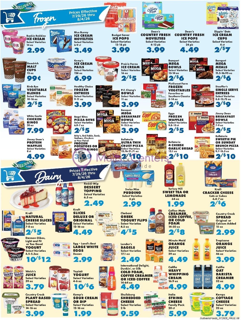 Weekly ad for Sullivan's Foods valid: 07/29/2026 - 08/04/2026, page 6