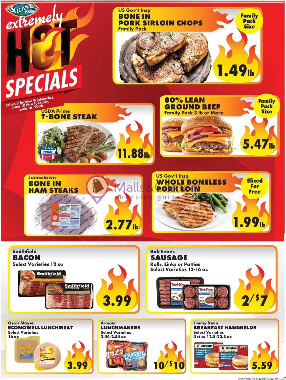Weekly ad for Sullivan's Foods valid: 06/10/2026 - 06/16/2026, page 2