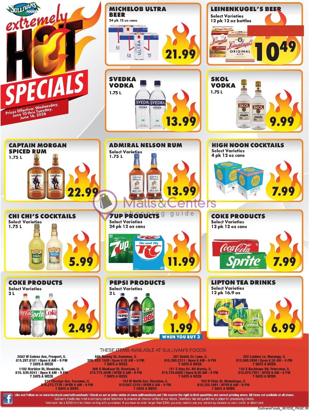 Weekly ad for Sullivan's Foods valid: 06/10/2026 - 06/16/2026, page 6
