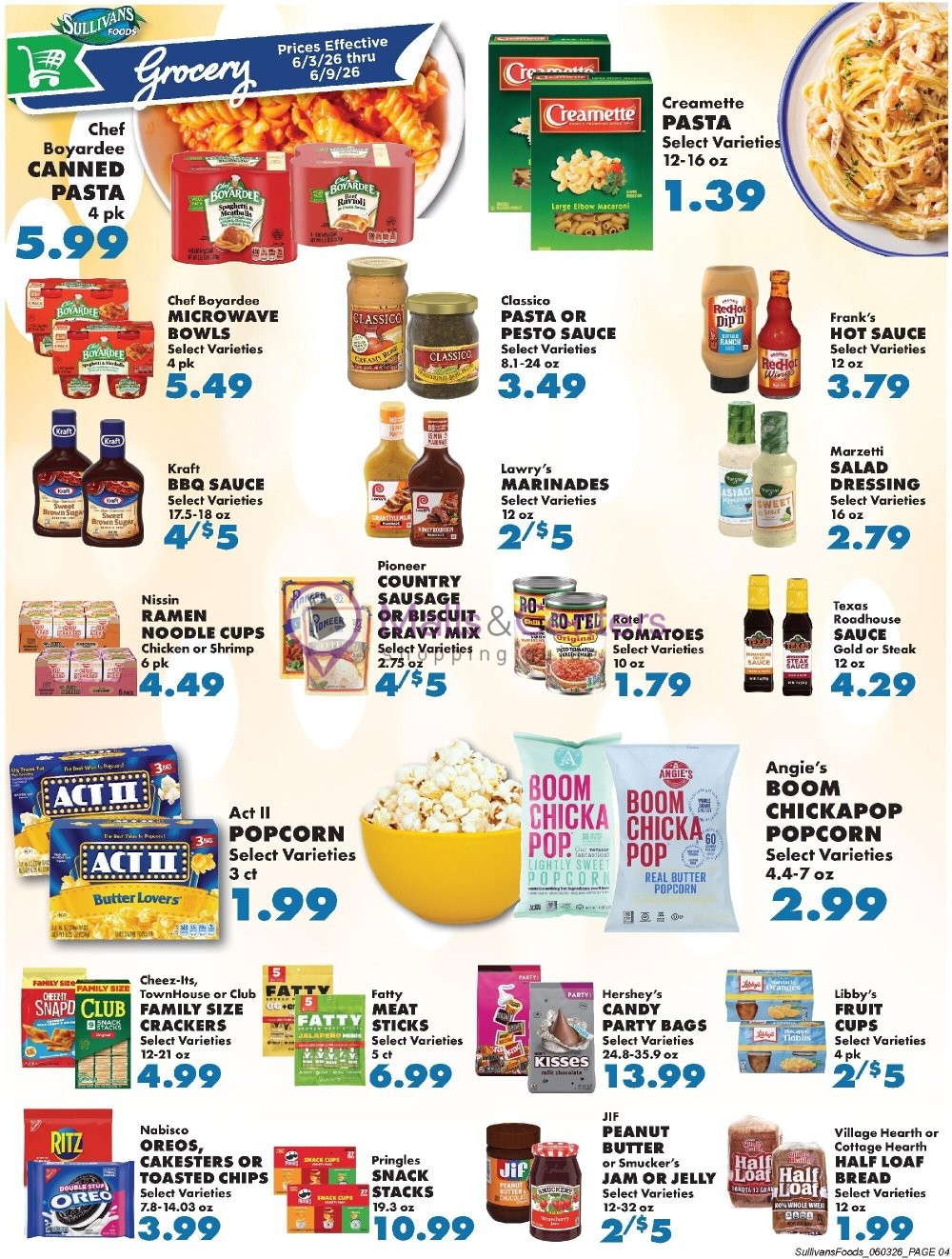 Weekly ad for Sullivan's Foods valid: 06/03/2026 - 06/09/2026, page 4