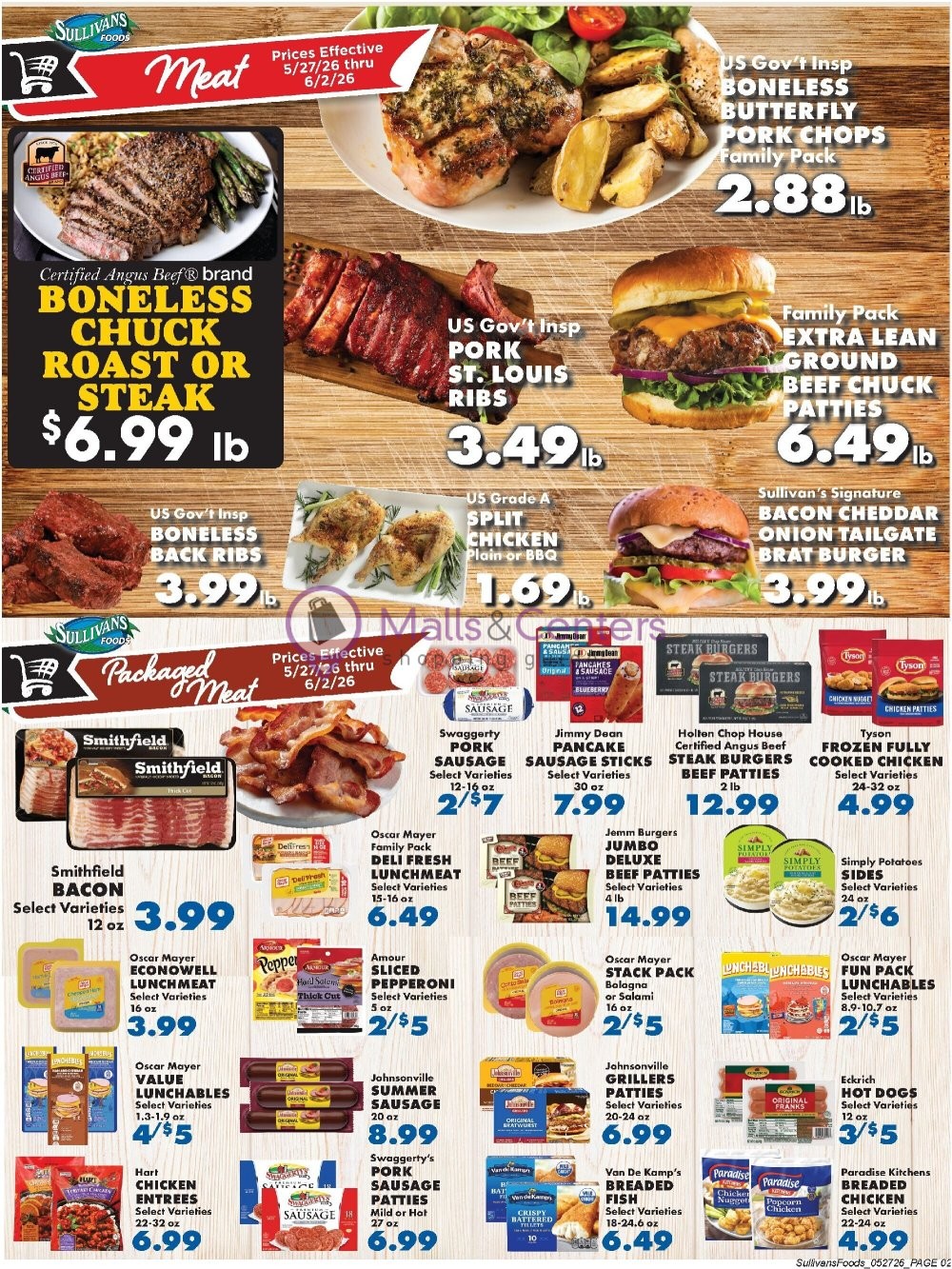 Weekly ad for Sullivan's Foods valid: 05/27/2026 - 06/02/2026, page 2