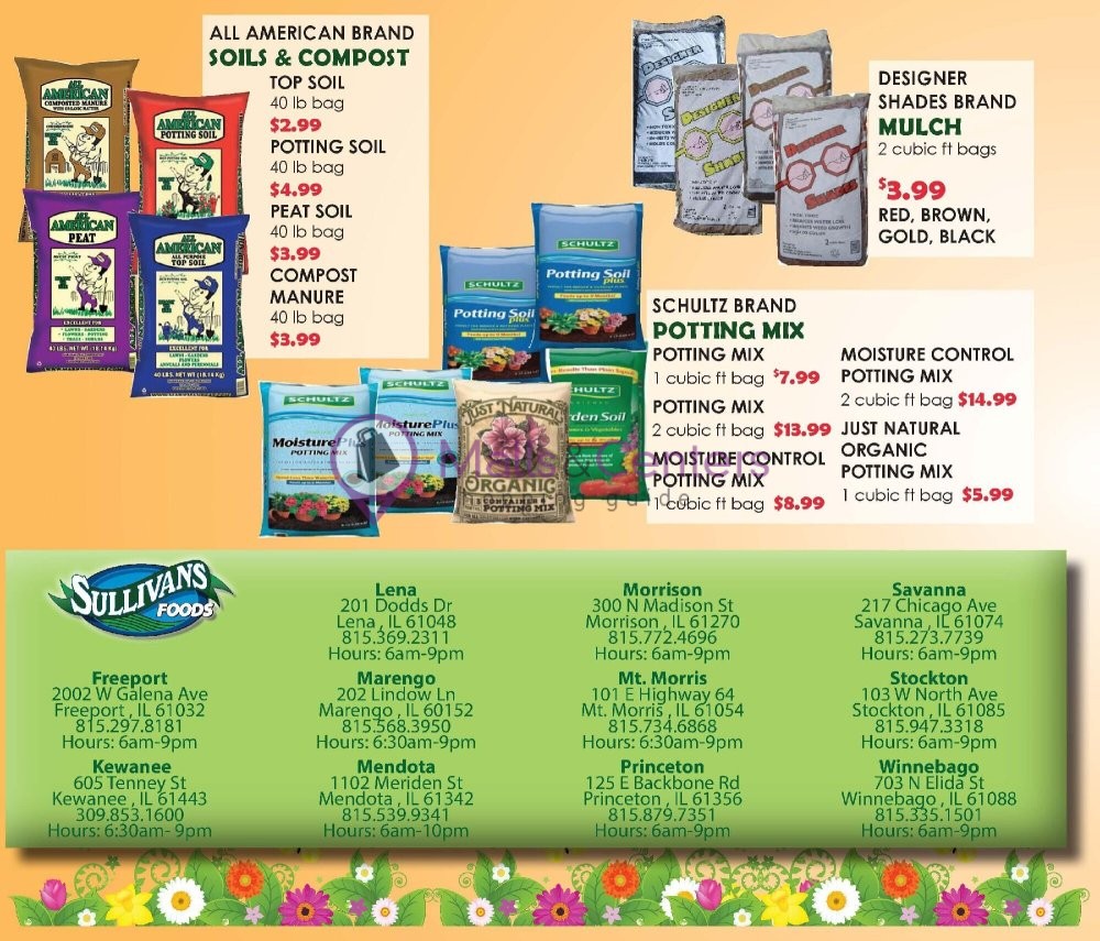 Sullivan's Foods Weekly ad valid from 05/08/2024 to 06/18/2024