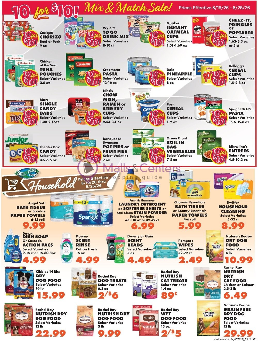 Weekly ad for Sullivan's Foods valid: 08/19/2026 - 08/26/2026, page 5