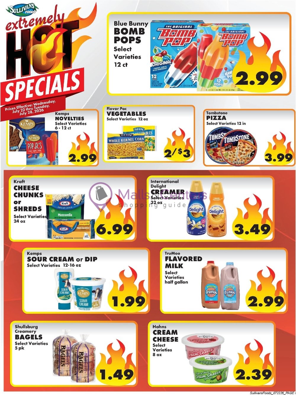 Weekly ad for Sullivan's Foods valid: 07/22/2026 - 07/28/2026, page 6