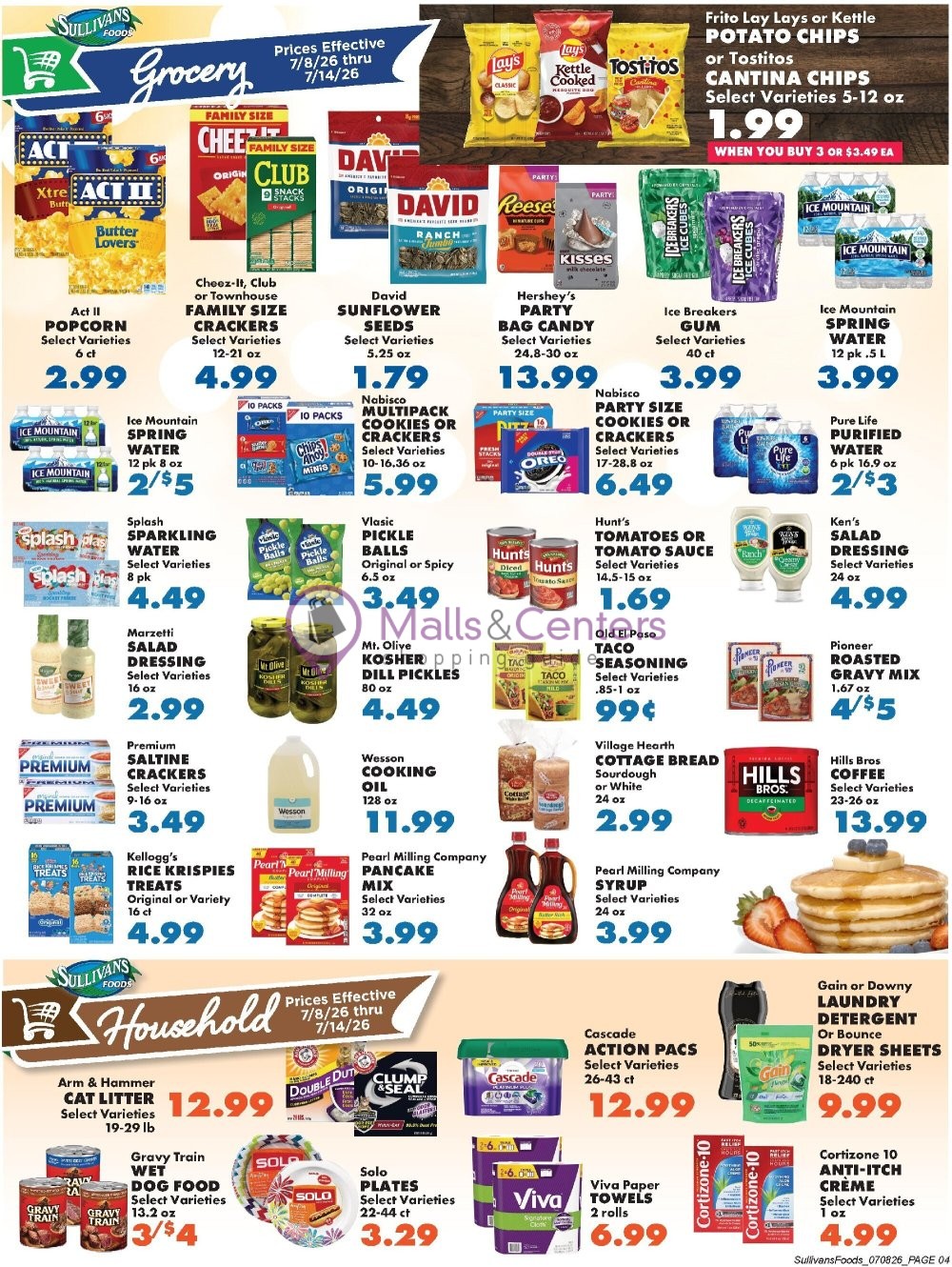 Weekly ad for Sullivan's Foods valid: 07/08/2026 - 07/14/2026, page 4