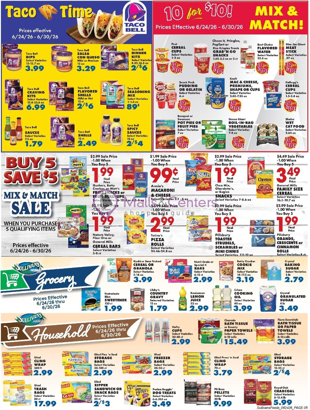 Weekly ad for Sullivan's Foods valid: 06/24/2026 - 06/30/2026, page 5