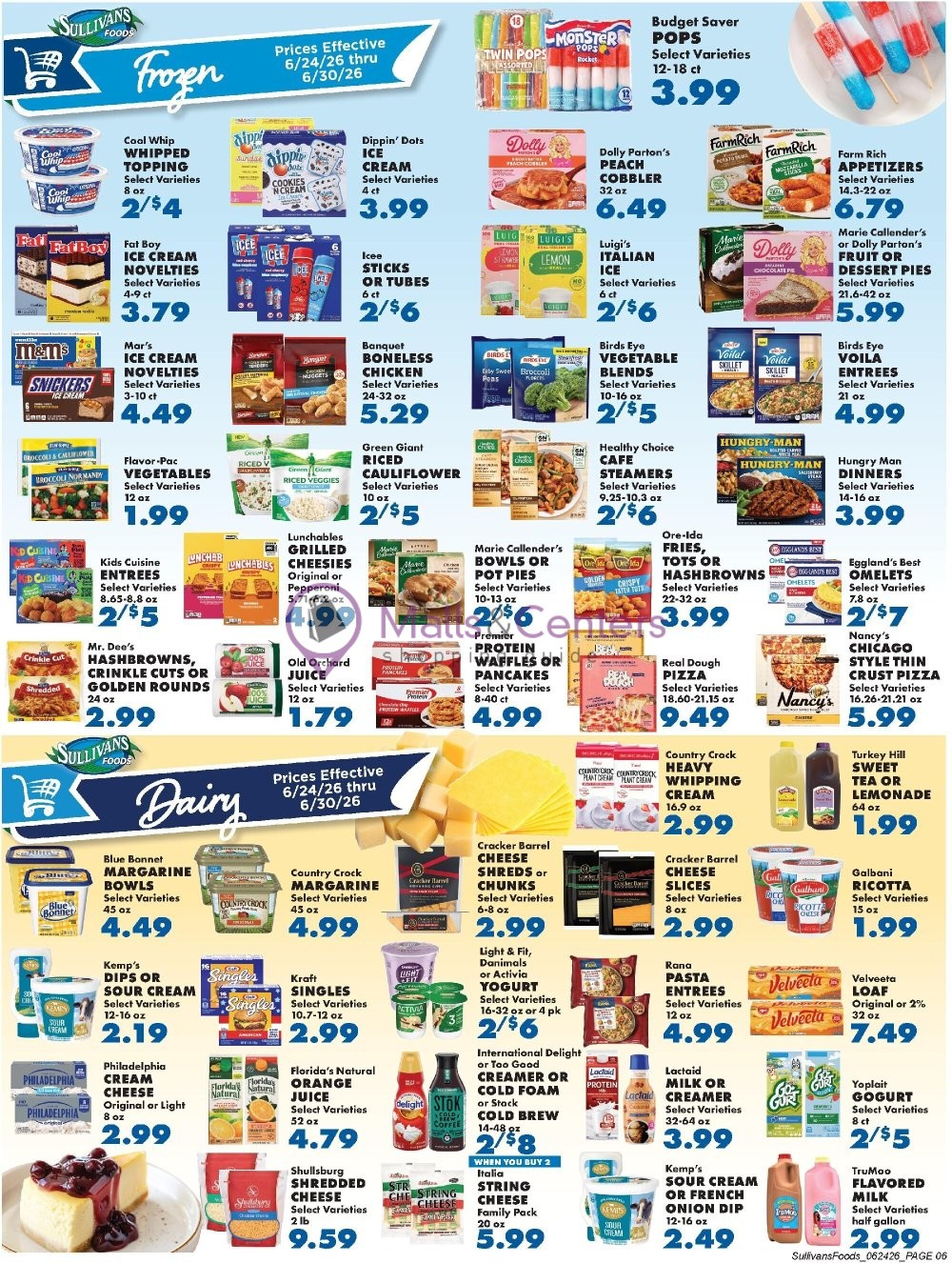 Weekly ad for Sullivan's Foods valid: 06/24/2026 - 06/30/2026, page 6