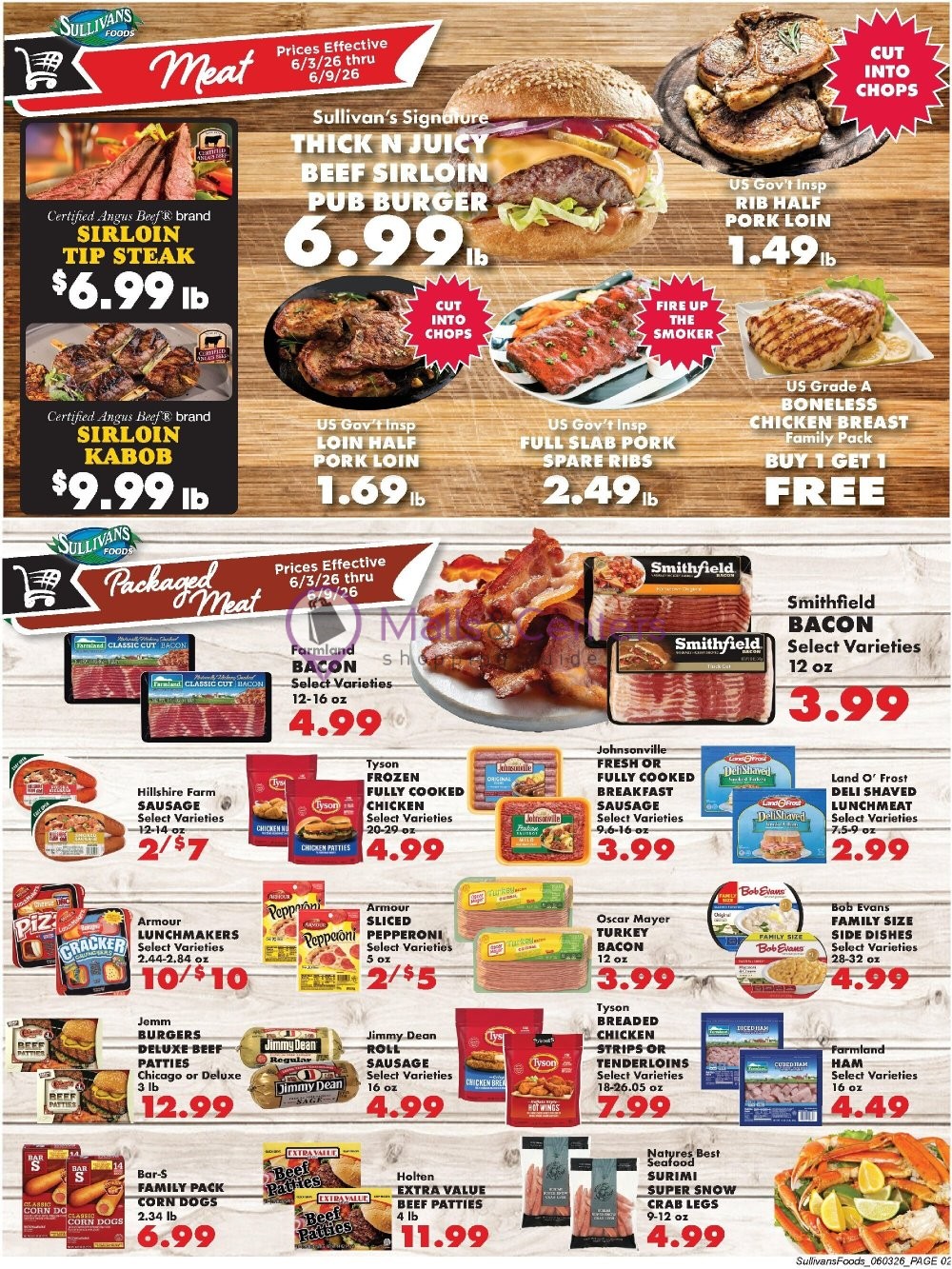 Weekly ad for Sullivan's Foods valid: 06/03/2026 - 06/09/2026, page 2