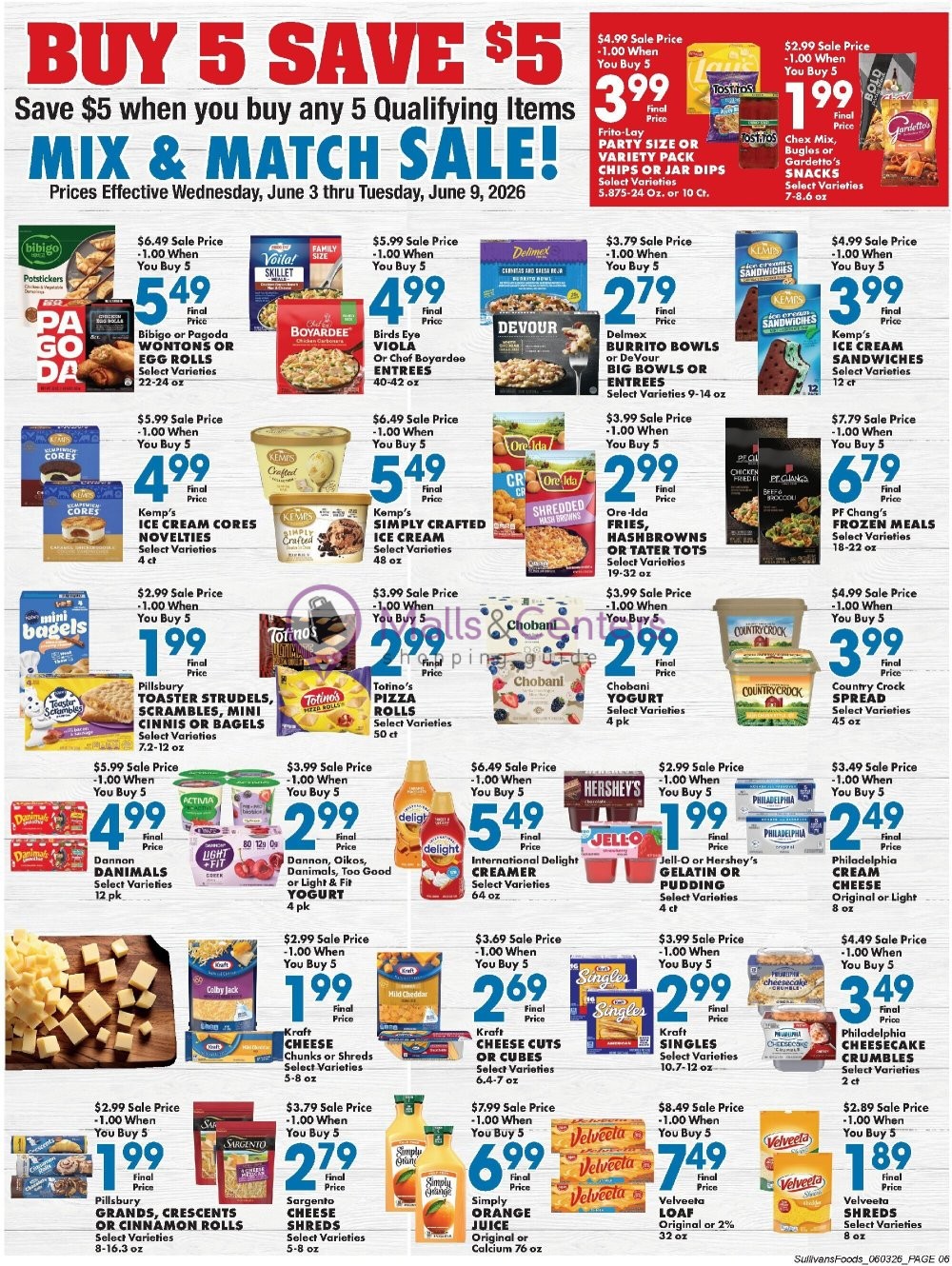 Weekly ad for Sullivan's Foods valid: 06/03/2026 - 06/09/2026, page 6