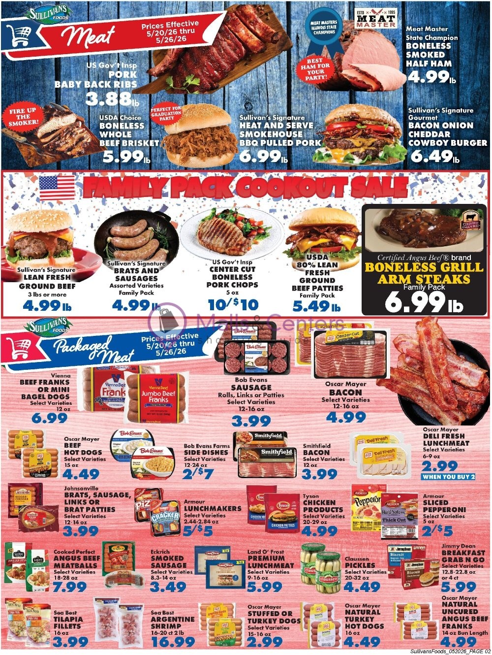 Weekly ad for Sullivan's Foods valid: 05/20/2026 - 05/26/2026, page 2