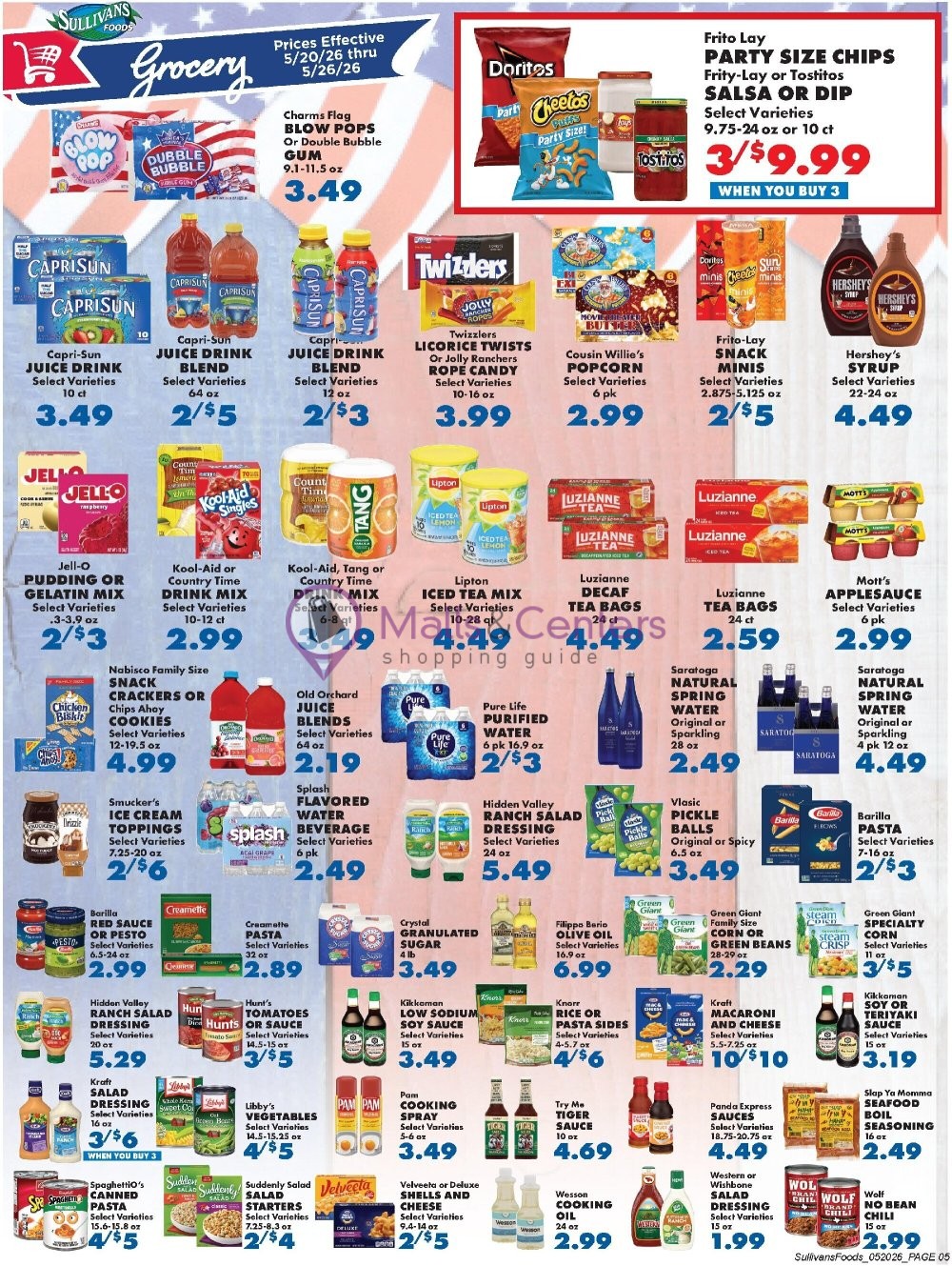 Weekly ad for Sullivan's Foods valid: 05/20/2026 - 05/26/2026, page 5