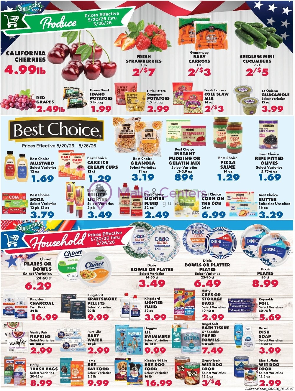 Weekly ad for Sullivan's Foods valid: 05/20/2026 - 05/26/2026, page 7
