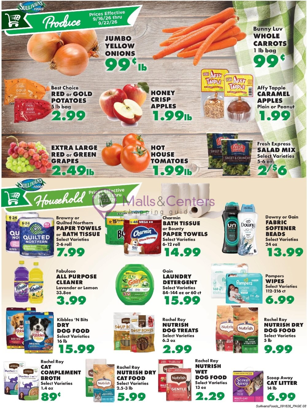 Weekly ad for Sullivan's Foods valid: 09/16/2026 - 09/22/2026, page 9