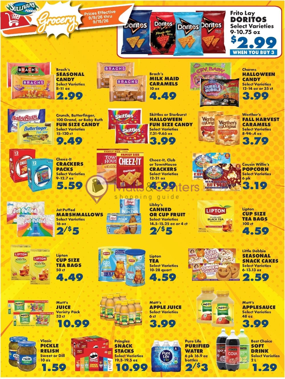 Weekly ad for Sullivan's Foods valid: 09/09/2026 - 09/15/2026, page 5